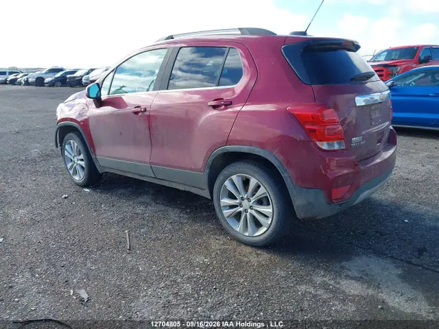 2018 Chevrolet Trax Premier VIN 3GNCJRSB1JL410797 фото 3