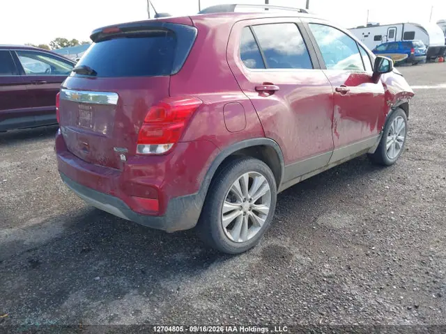 2018 Chevrolet Trax Premier VIN 3GNCJRSB1JL410797 фото 4
