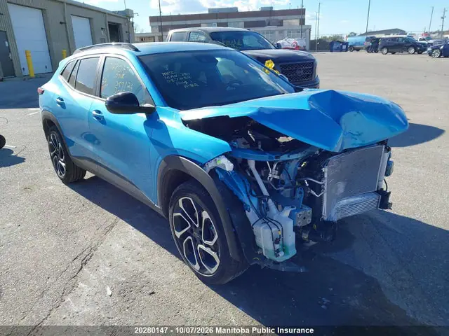 KL77LJE24TC087052 Chevrolet Trax RS 2026 — повреждение Передняя часть, фото до ремонта