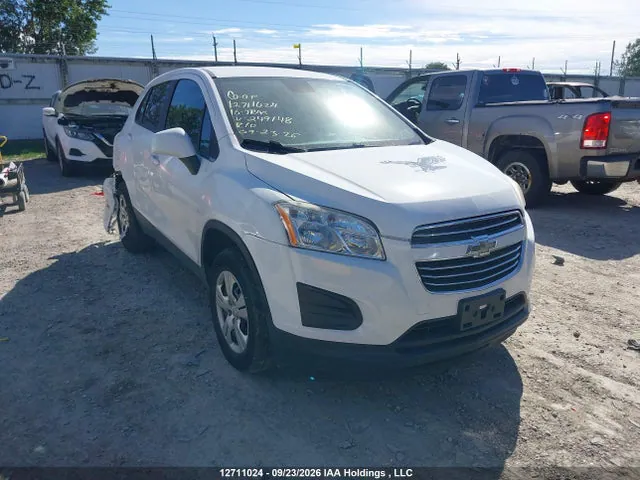 2016 Chevrolet Trax VIN 3GNCJKSB2GL249148 фото 1