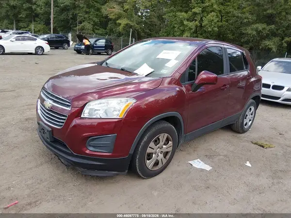 3GNCJKSB4GL277341 — 2016 Chevrolet TRAX, фото 2 с аукциона IAAI 30.09.2026, Передняя часть