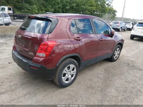 3GNCJKSB4GL277341 — 2016 Chevrolet TRAX, фото 4 с аукциона IAAI 30.09.2026, Передняя часть