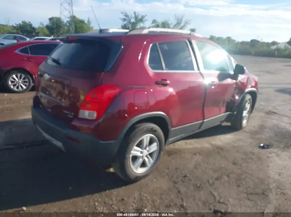 3GNCJPSB2GL212257 — 2016 Chevrolet TRAX, фото 4 с аукциона IAAI 13.10.2026, Правый бок