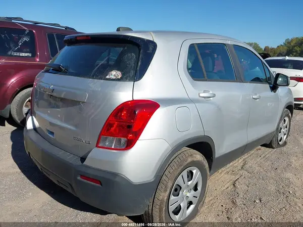 3GNCJKSB8GL272899 — 2016 Chevrolet TRAX, фото 4 с аукциона IAAI, Левый бок