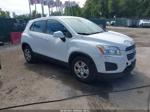 3GNCJKSB5GL259902 — 2016 Chevrolet TRAX, Передняя часть (Front End), фото до ремонта