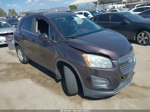 3GNCJLSB4GL213452 — 2016 Chevrolet TRAX, Передняя часть (Front End), фото до ремонта