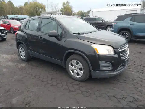 KL7CJKSB0GB563582 — 2016 Chevrolet TRAX, Естественный износ, фото до ремонта