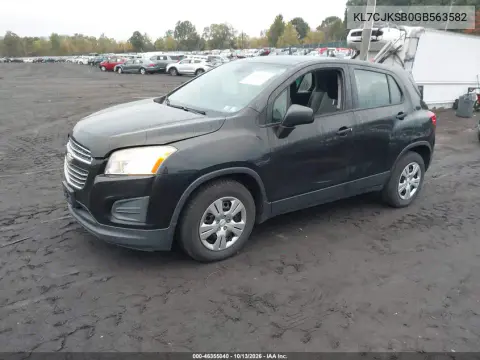2016 Chevrolet Trax 1Ls VIN KL7CJKSB0GB563582 фото 3