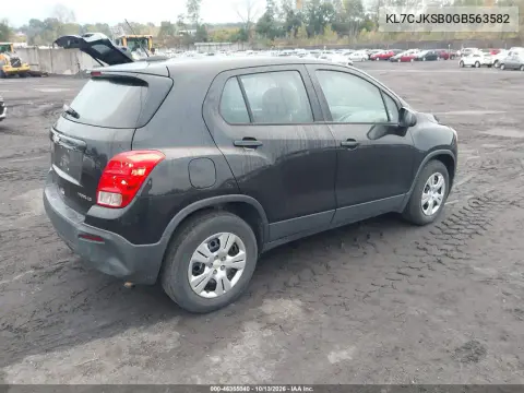 2016 Chevrolet Trax 1Ls VIN KL7CJKSB0GB563582 фото 5