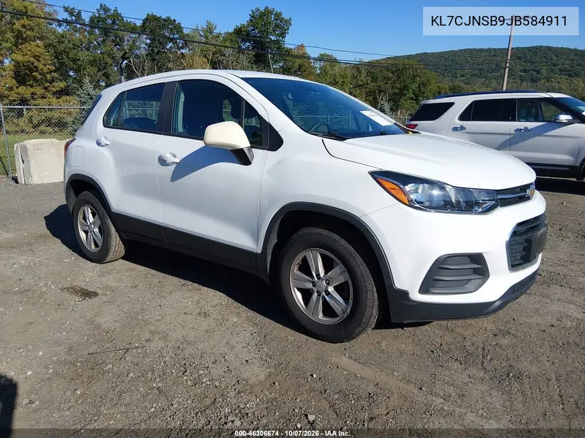 2018 Chevrolet Trax Ls VIN KL7CJNSB9JB584911 фото 2