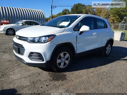 2018 Chevrolet Trax Ls VIN KL7CJNSB9JB584911 фото 3
