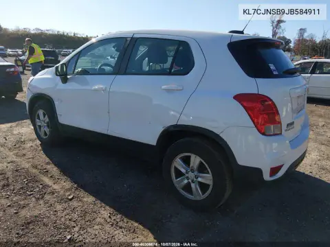 2018 Chevrolet Trax Ls VIN KL7CJNSB9JB584911 фото 4