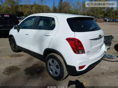 KL7CJKSB6JB719387 — 2018 Chevrolet TRAX, фото 4 с аукциона IAAI, Передняя часть