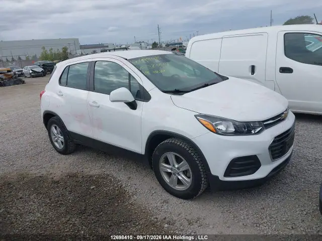 3GNCJKSB3KL376564 — 2019 Chevrolet TRAX, Передняя часть (Front), фото до ремонта