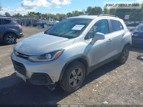 2020 Chevrolet Trax Awd Lt VIN 3GNCJPSB3LL310885 фото 3
