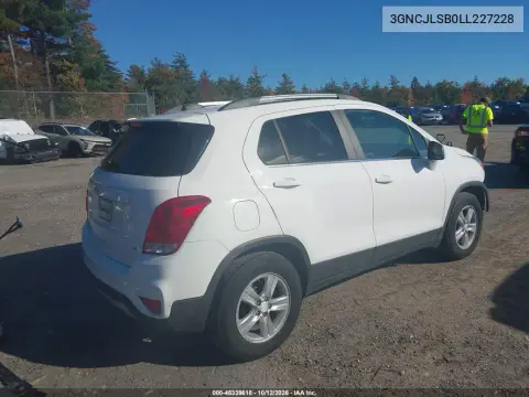 2020 Chevrolet Trax Fwd Lt VIN 3GNCJLSB0LL227228 фото 5