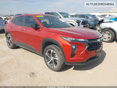 KL77LGE2XRC048364 — 2024 Chevrolet TRAX, Левая сторона, фото до ремонта