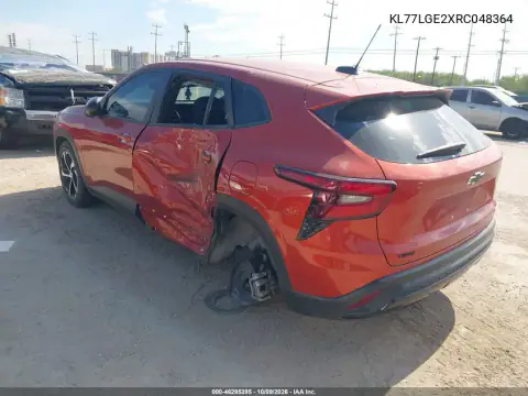 2024 Chevrolet Trax Fwd 1Rs VIN KL77LGE2XRC048364 фото 3