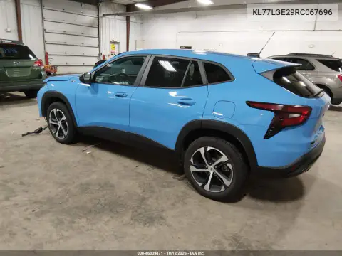 2024 Chevrolet Trax Fwd 1Rs VIN KL77LGE29RC067696 фото 4