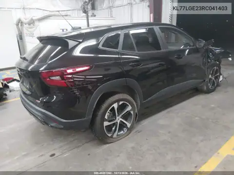 KL77LGE23RC041403 — 2024 Chevrolet TRAX, фото 5 с аукциона IAAI, Передняя часть