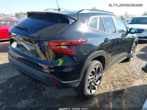 2025 Chevrolet Trax Fwd 2Rs VIN KL77LJEP0SC002685 фото 5