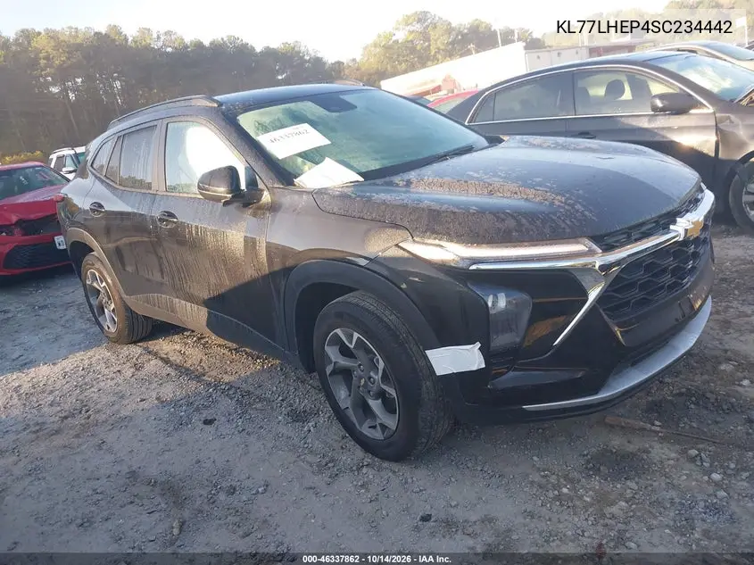 KL77LHEP4SC234442 — 2025 Chevrolet TRAX, фото 2 с аукциона IAAI, Естественный износ