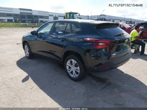 KL77LFEP1SC154648 — 2025 Chevrolet TRAX, фото 3 с аукциона IAAI, Подтопление