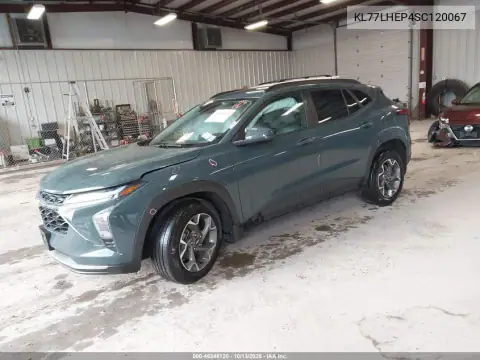 KL77LHEP4SC120067 — 2025 Chevrolet TRAX, фото 3 с аукциона IAAI, Передняя часть