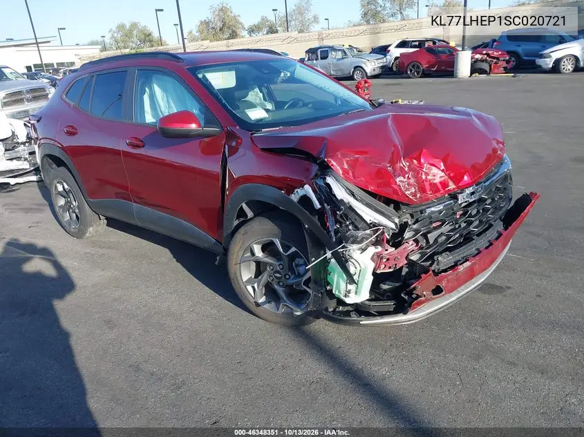 KL77LHEP1SC020721 Chevrolet TRAX 2025 — повреждение Передний левый, фото до ремонта