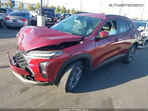 KL77LHEP1SC020721 — 2025 Chevrolet TRAX, фото 2 с аукциона IAAI, Передний левый