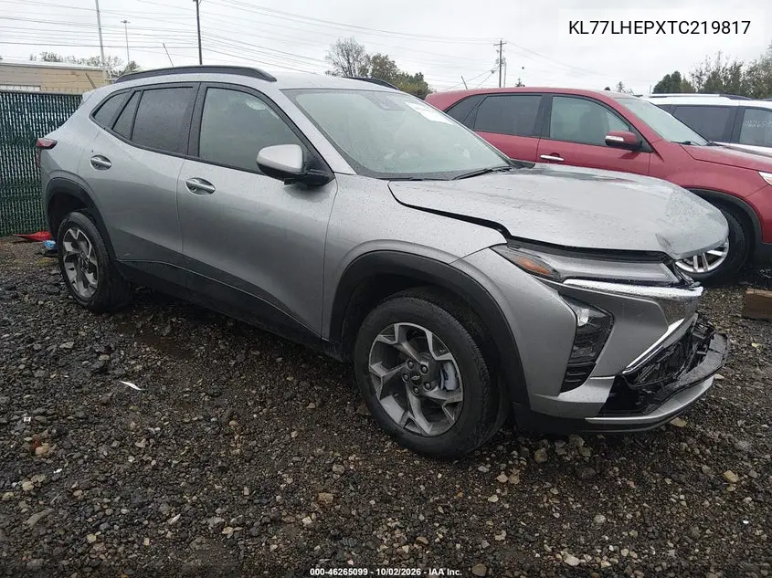 2026 Chevrolet Trax Fwd Lt VIN KL77LHEPXTC219817 фото 2