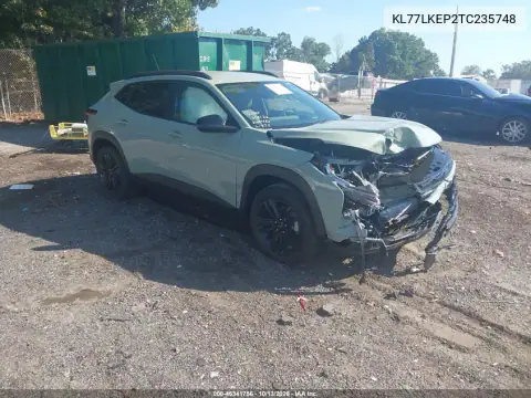 KL77LKEP2TC235748 — 2026 Chevrolet TRAX, Передняя часть, фото до ремонта