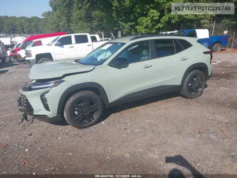 KL77LKEP2TC235748 — 2026 Chevrolet TRAX, фото 2 с аукциона IAAI, Передняя часть