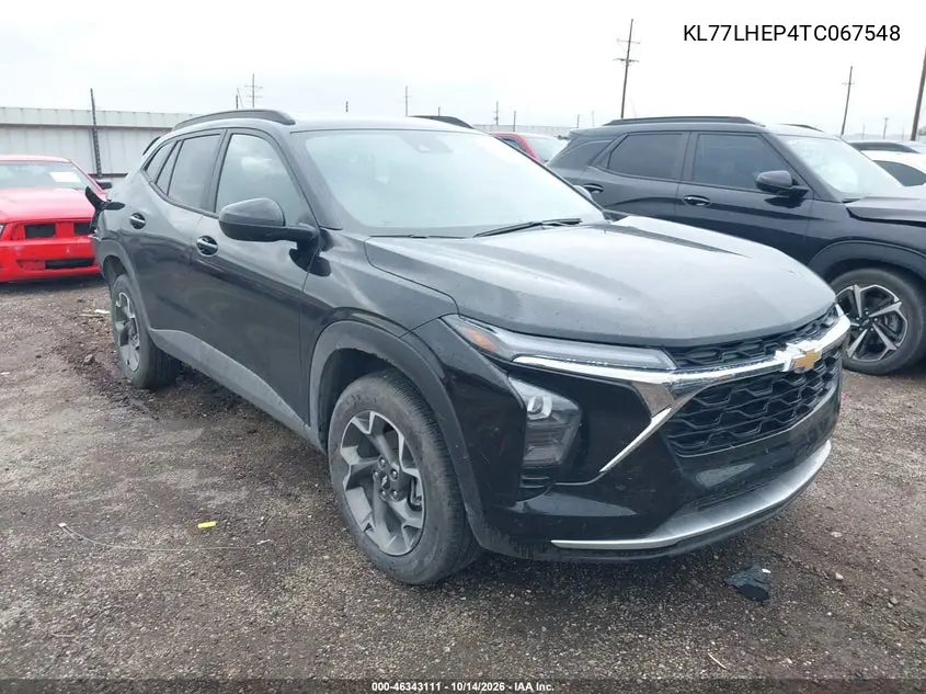 KL77LHEP4TC067548 — 2026 Chevrolet TRAX, фото 2 с аукциона IAAI, Задняя часть