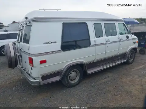 1991 Chevrolet G20 VIN 2GBEG25K5M4147743 фото 4