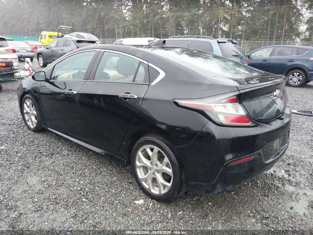 1G1RB6S55HU105661 — 2017 Chevrolet Volt Premier, фото 3 с аукциона IAAI 14.10.2026, Передняя часть справа