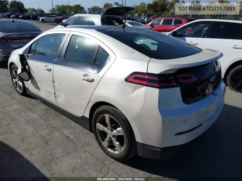 2012 Chevrolet Volt VIN 1G1RA6E47CU117891 фото 3