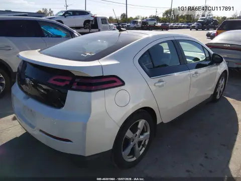 2012 Chevrolet Volt VIN 1G1RA6E47CU117891 фото 4