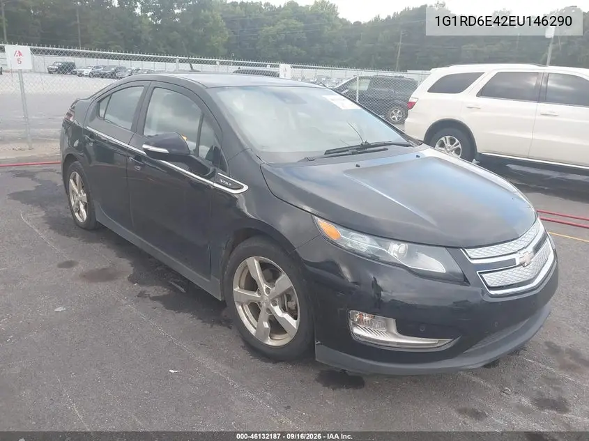 2014 Chevrolet Volt VIN 1G1RD6E42EU146290 фото 1