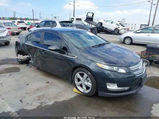 1G1RE6E42EU160977 — 2014 Chevrolet Volt, Правый бок (Right Side), фото до ремонта