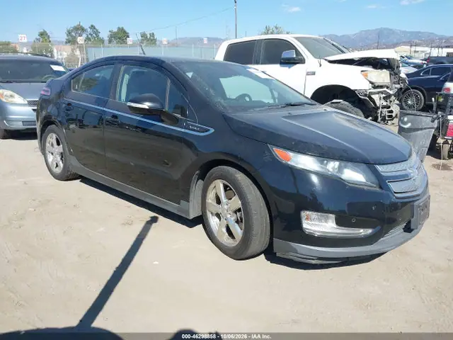 1G1RH6E48EU139204 — 2014 Chevrolet Volt, Повреждение рамы (Frame), фото до ремонта