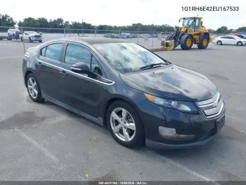 1G1RH6E42EU167533 — 2014 Chevrolet Volt, Естественный износ, фото до ремонта