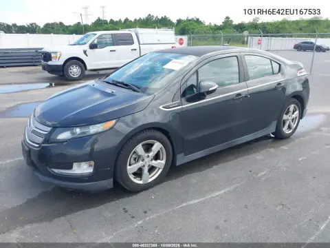 2014 Chevrolet Volt VIN 1G1RH6E42EU167533 фото 2