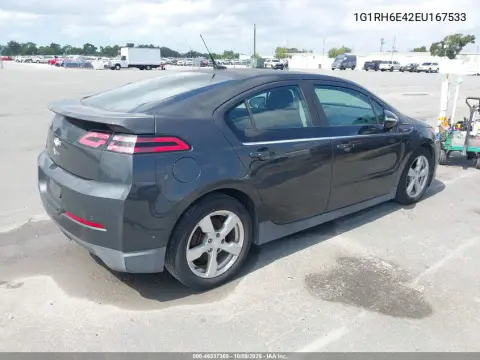 2014 Chevrolet Volt VIN 1G1RH6E42EU167533 фото 4