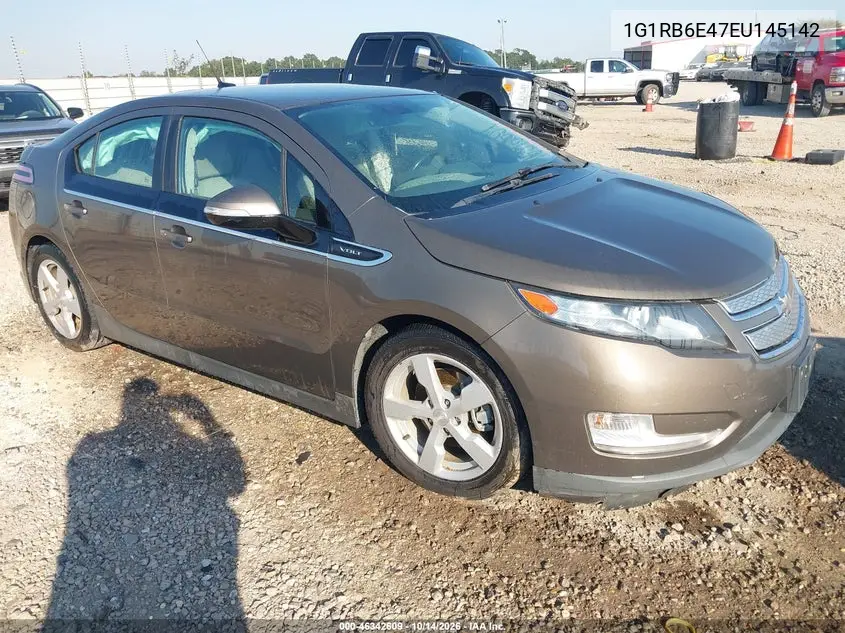 1G1RB6E47EU145142 Chevrolet Volt 2014 — повреждение Передняя часть, фото до ремонта