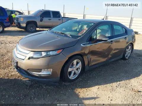 1G1RB6E47EU145142 — 2014 Chevrolet Volt, фото 2 с аукциона IAAI, Передняя часть