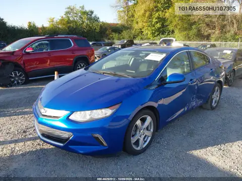 2017 Chevrolet Volt Lt VIN 1G1RA6S50HU107305 фото 3
