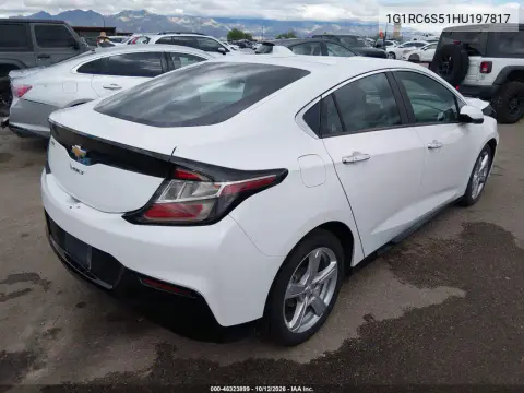 2017 Chevrolet Volt Lt VIN 1G1RC6S51HU197817 фото 4