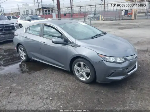1G1RC6S55JU116890 — 2018 Chevrolet Volt, Передняя часть, фото до ремонта