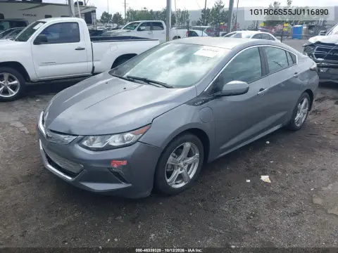 2018 Chevrolet Volt Lt VIN 1G1RC6S55JU116890 фото 2